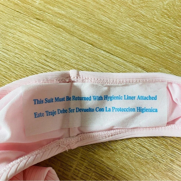 ✨NWT Stoney Clover X Target Pink Cheeky High Leg One Piece Swimsuit Size XXS 00 - Picture 11 of 12